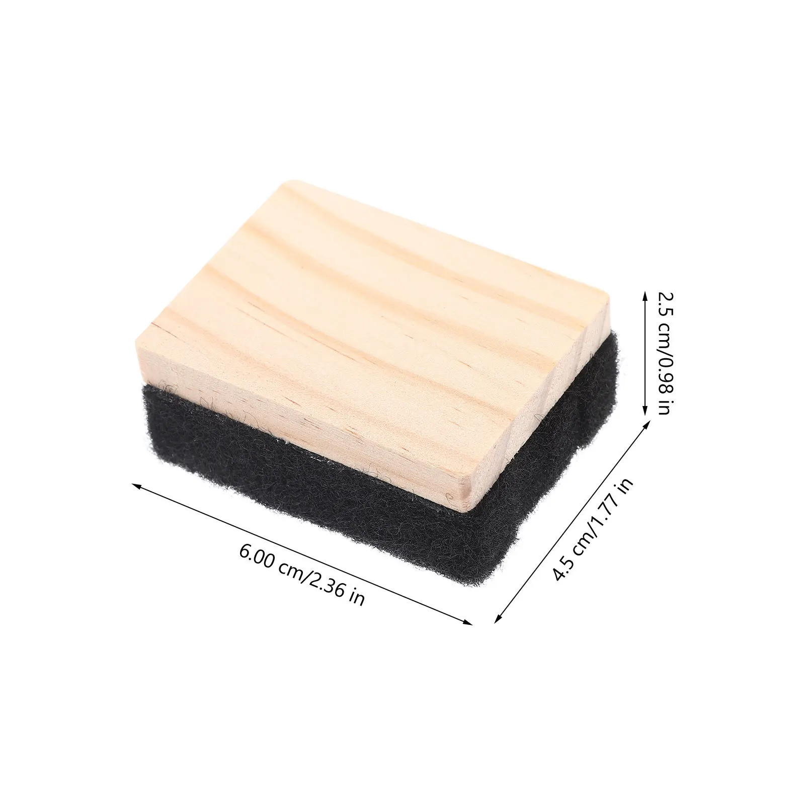 12 قطعة محايات السبورة الخشبية سوداء صغيرة الفصول الدراسية السبورة محايات المسح الجاف قابلة لإعادة الاستخدام ممحاة السبورة لمكتب الأطفال #3