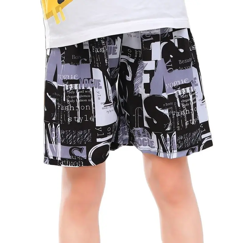 

Toddler Board Short Swiming Trunks Print Loose Breathable Thin Swimwear Fashion Swimming Trunks Boys 2-12 Years Beach Clothes