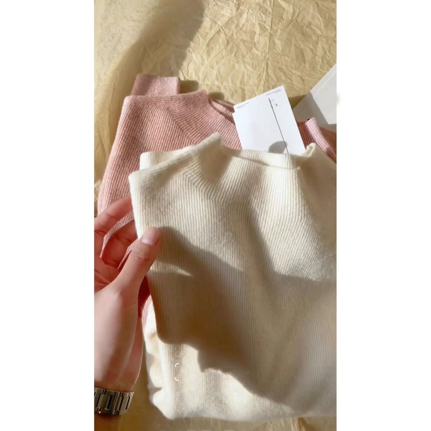 

Теплый вязаный свитер с высоким воротником, женский свитер, новинка 2025, осень-зима, внутренняя одежда, облегающий однотонный длинный топ све