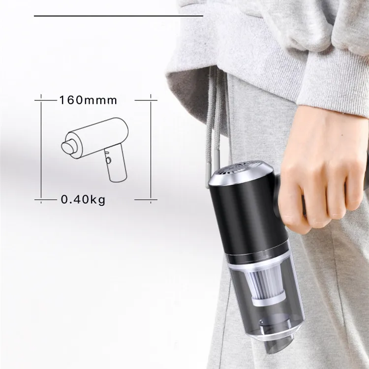 9000Pa Wireless Car Vacuum Cleaner USB Charging 1200mAh Portable Cleaning Appliance 2 In 1 Mini Wet and Dry Vacuum Cleaner