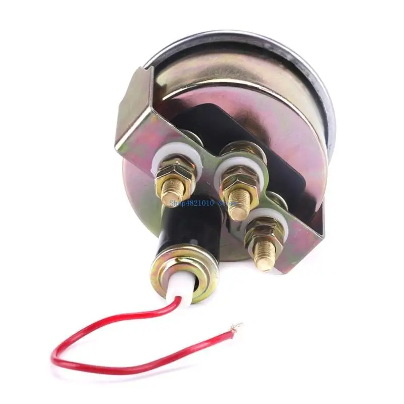 

T3LF Precise 12V Metal Mechanical Oil Quantity Meter Mechanical Gauge Indicators for Car Modifications, 2 Inch Diameter