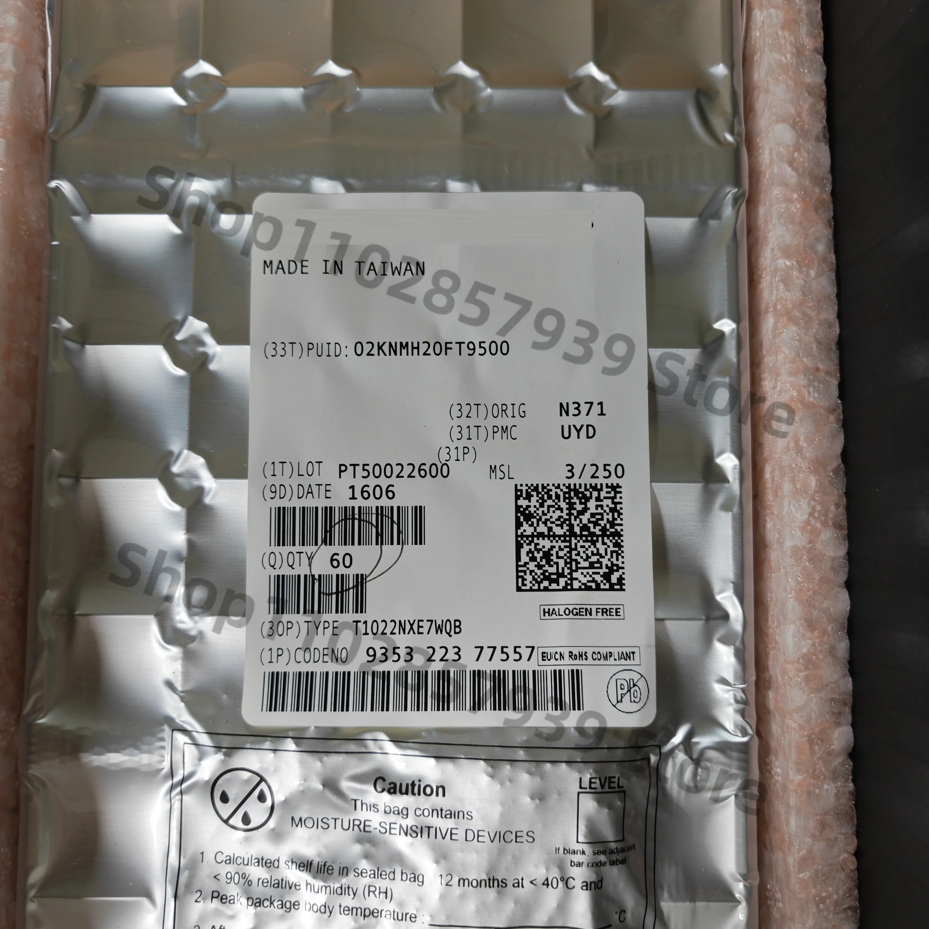 

T1022NXE7WQB BGA 1 шт./лот оригинальное место, бесплатная доставка