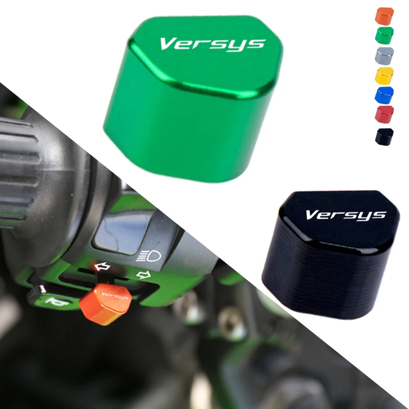 

Кнопка переключения мотоцикла, переключатель указателя поворота, декоративная крышка для Kawasaki Versys 650 1000 Versys 650 Versys 1000 2015-2023