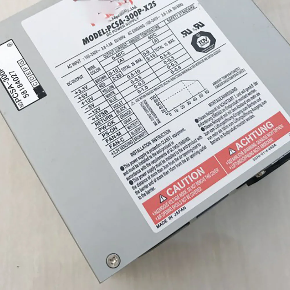 

PCSA-300P-X2S Perfect testing before shipment
