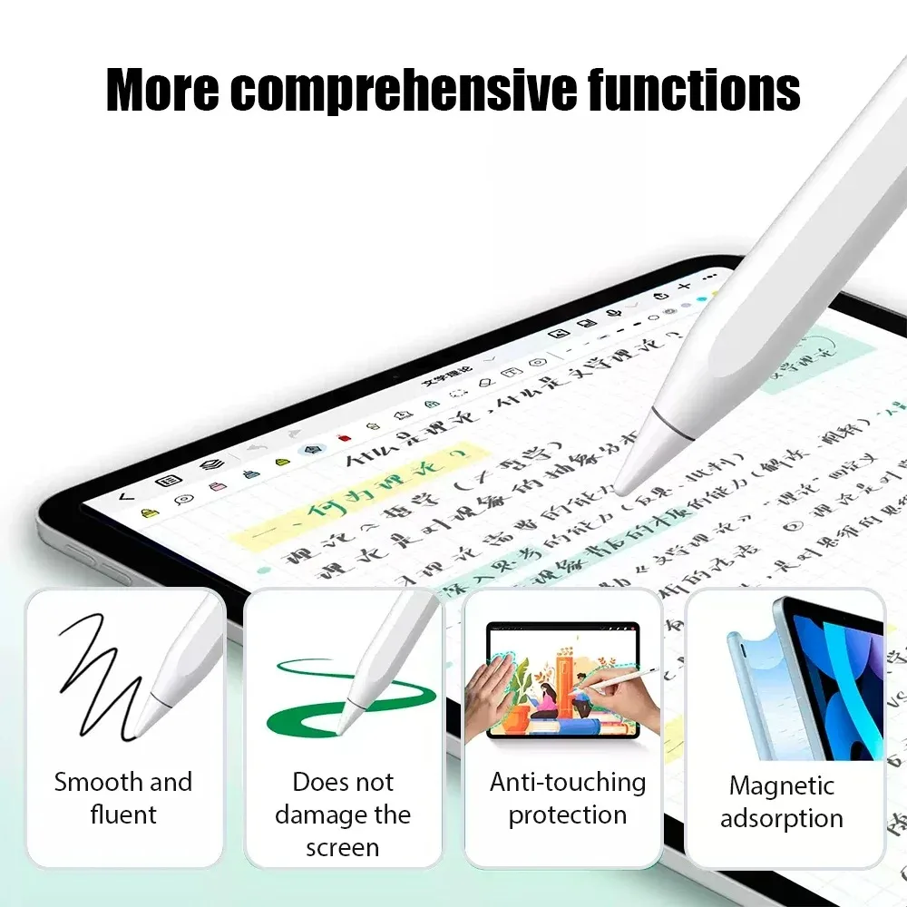Rechargeable Stylus Pen for Redmi Pad Pro SE 2025 Xiaomi Pad 7 6 Pro Android Tab Touch Pen Tilt Sensitivity No Bluetooth Stylus