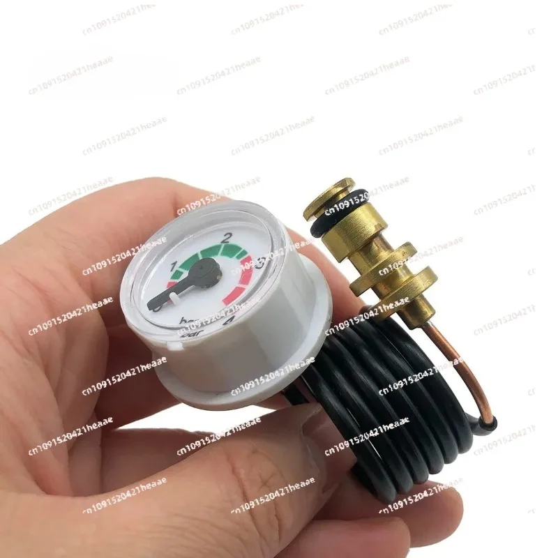 Suitable for Gas Wall Mounted Furnace Parts Pressure Gauge Capillary Steam Pressure Gauge For Gas Boilers Replacement