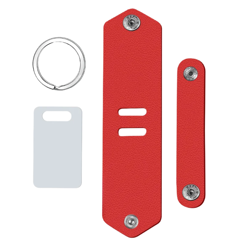 Aangepaste foto lederen sleutelhanger bedrukte foto gepersonaliseerde sleutelhanger lasergravure tekst sleutelhanger cadeau voor familie minnaar vrienden doos
