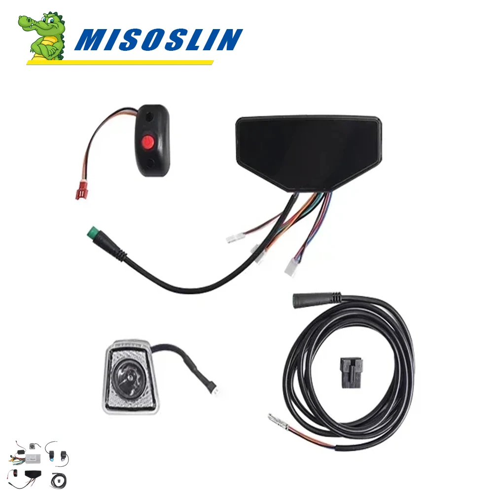 

For KuGoo Kirin S8 Pro Electirc Scooter 36V Display Dashboard Controller System Brushless Motor Light Full Kit Replace Parts