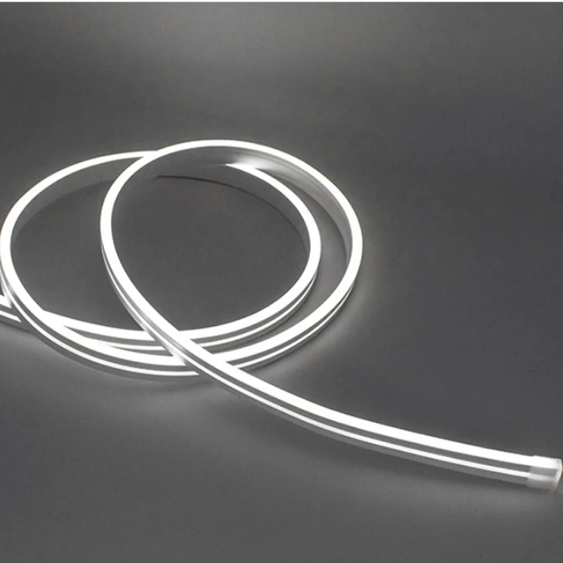 5m LED Neon Strip 4mm Side Sign Light Small Thin Narrow Slim 04*08mm Furniture Wardrobe Display Cabinet Kitchen Bathroom 12v 24v