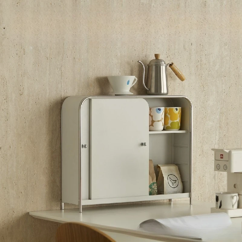 رف تخزين مستحضرات التجميل المكتبي، تصميم جديد بسيط، رف أحمر الشفاه للعناية بالبشرة، مقاوم للغبار #1