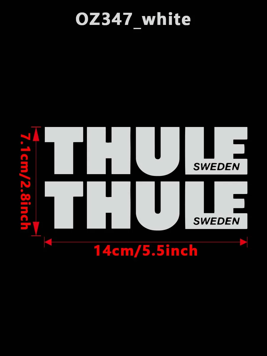 1pc New Design Car Stickers Thule Stickers Voiture For Hood Decor Car Styling Stickers And Car Body Decals Accessories