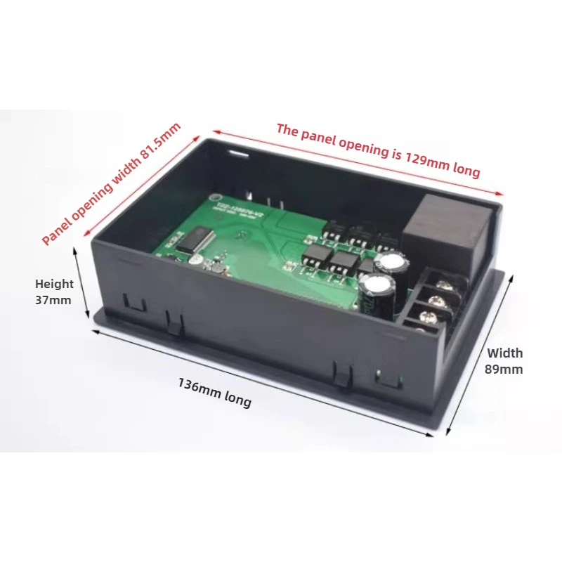 12v24v36v48 وحدة تحكم محرك التيار المستمر سرعة متعددة الوظائف حاكم المحرك القابل للبرمجة شاشة الكريستال السائل