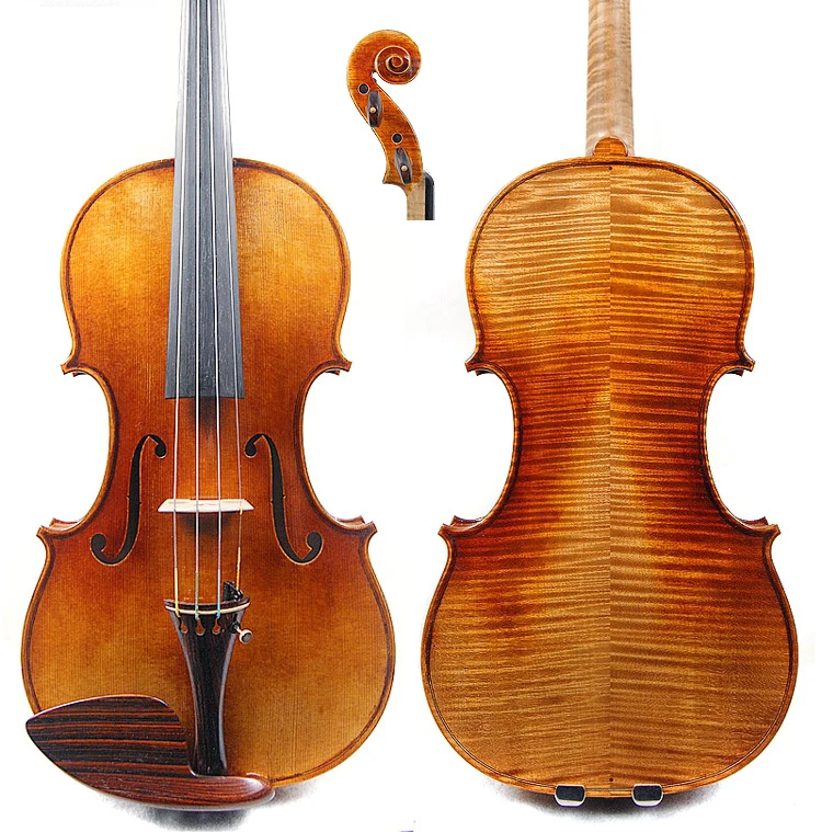 over 30 years All European Wood Violin 4/4 Guarneri 1743