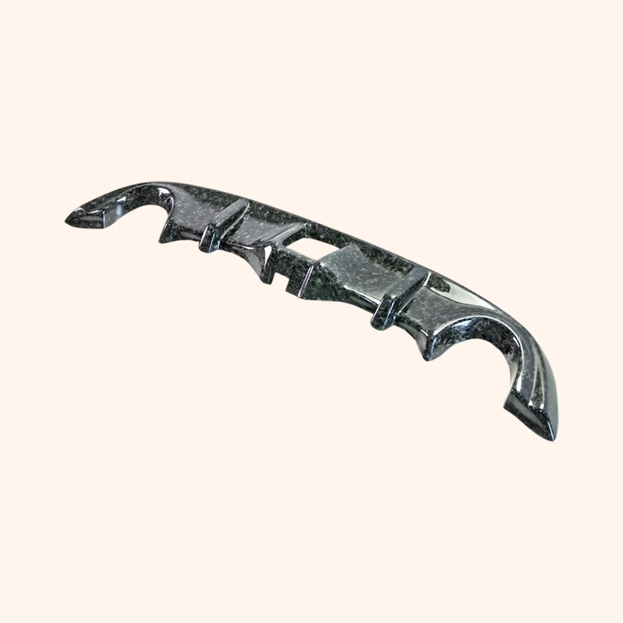 For 370Z Z34 09-20 Forged Carbon Fiber Rear Bumper Diffuser Lip Splitter