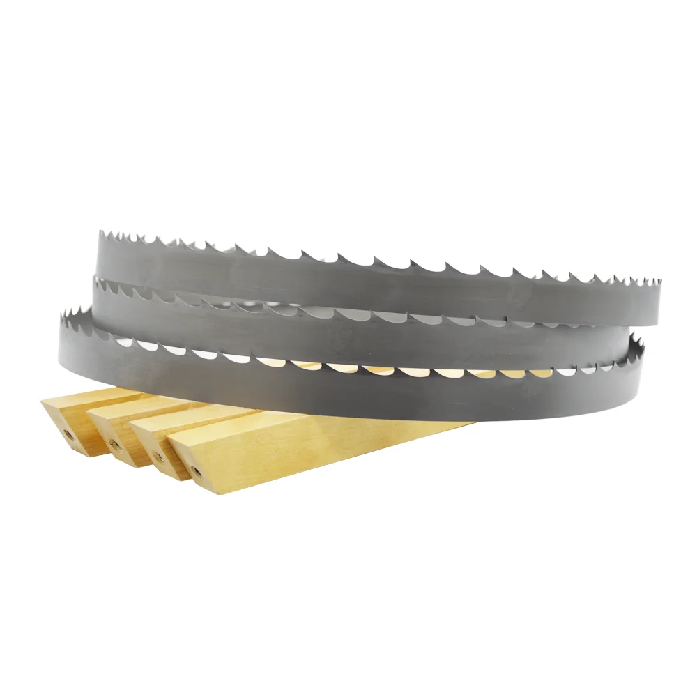 HSS Steel Sawmill M51 M42 Bi-Metal Band Saw Blade Coil Carbon Steel Saw Blades Woodworking Saw Tape For Vertical Machine