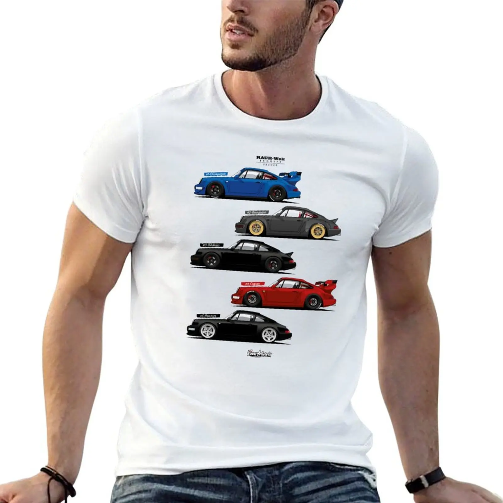 

France brand cotton 100% man luxury RWB shirts man t high t t shirts 100% shirts quality cotton T-Shirt
