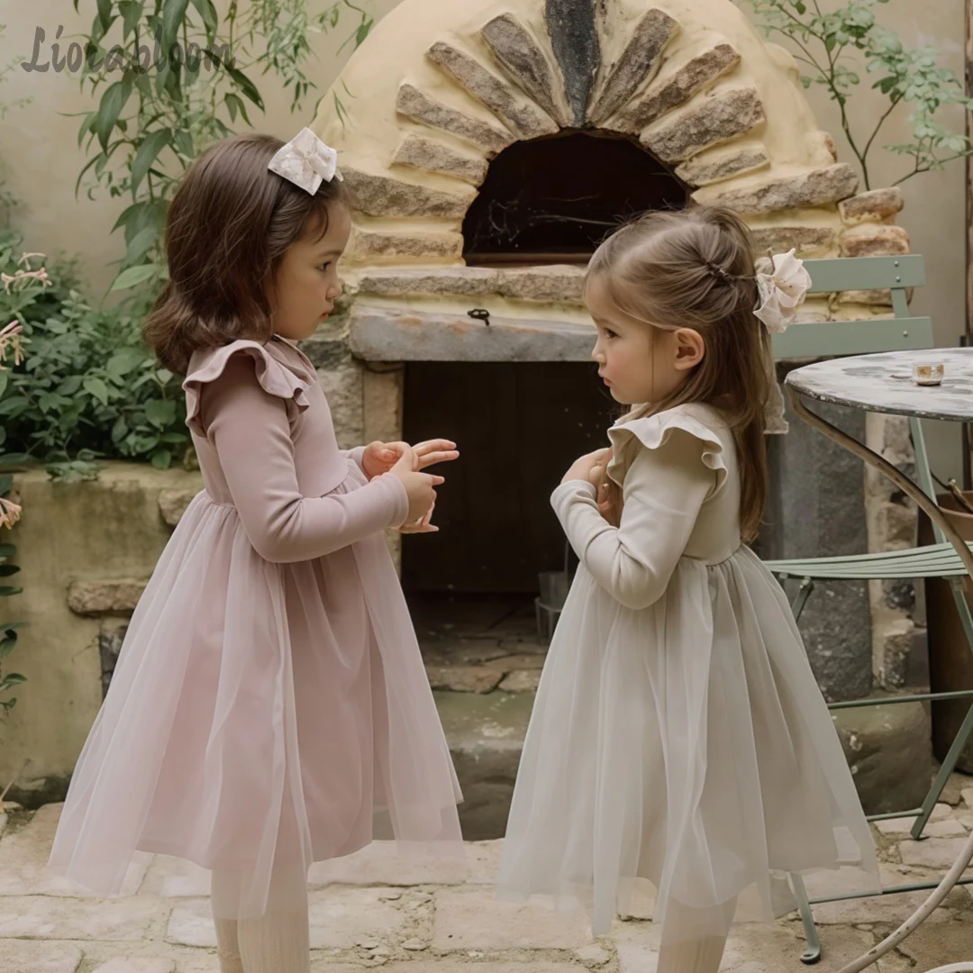 Girls' Everyday Dress Multicolor Formal Evening Gown Princess Style Flower Girl Dress Exquisite Formal Wear Flower Girl Attire