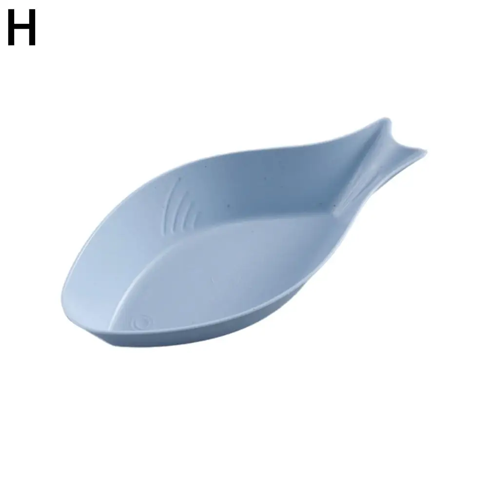 1pc Wheat Straw Seasoning Dish Household Kitchen Small Plate For Snacks Pickles Eco-friendly Dip Plate Pickles Saucer Bowl W0v8