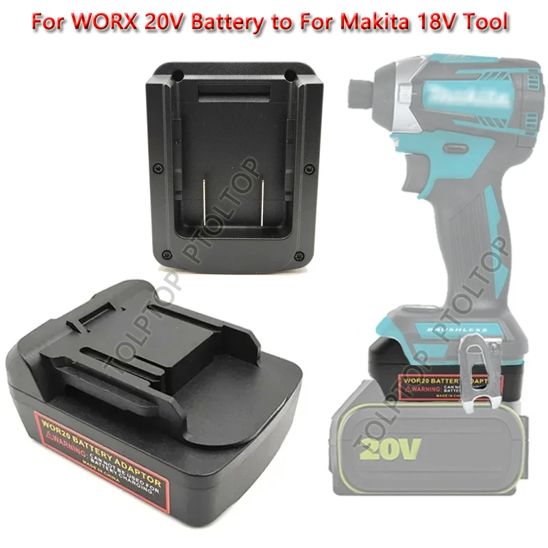 NOWY konwerter akumulatora do akumulatora WORX 20 V do akumulatora Makita 18 V serii BL Akcesoria do elektronarzędzi