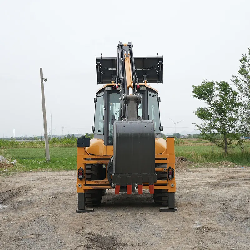 Customized High Versatility Excavator Loader 4WD With Integrated Tool Carrier And Quick Change System For Diverse Contracting Jo