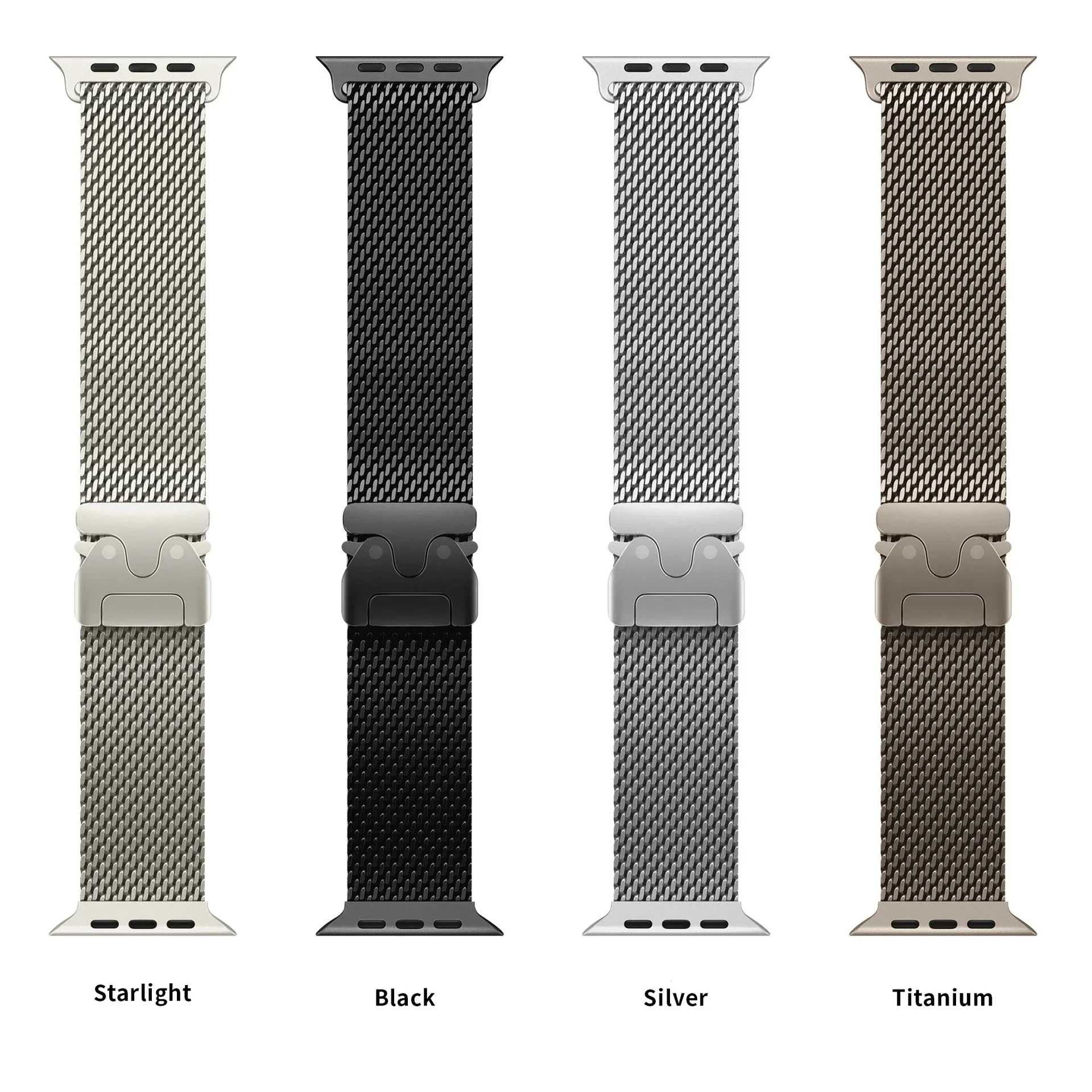 Milanese Loop Mesh Band Strap for Apple Watch Series 10 46mm 9 8 7 SE 6 5 4 3 2 1 42/44/45mm for iwatch Ultra 49mm Bracelet