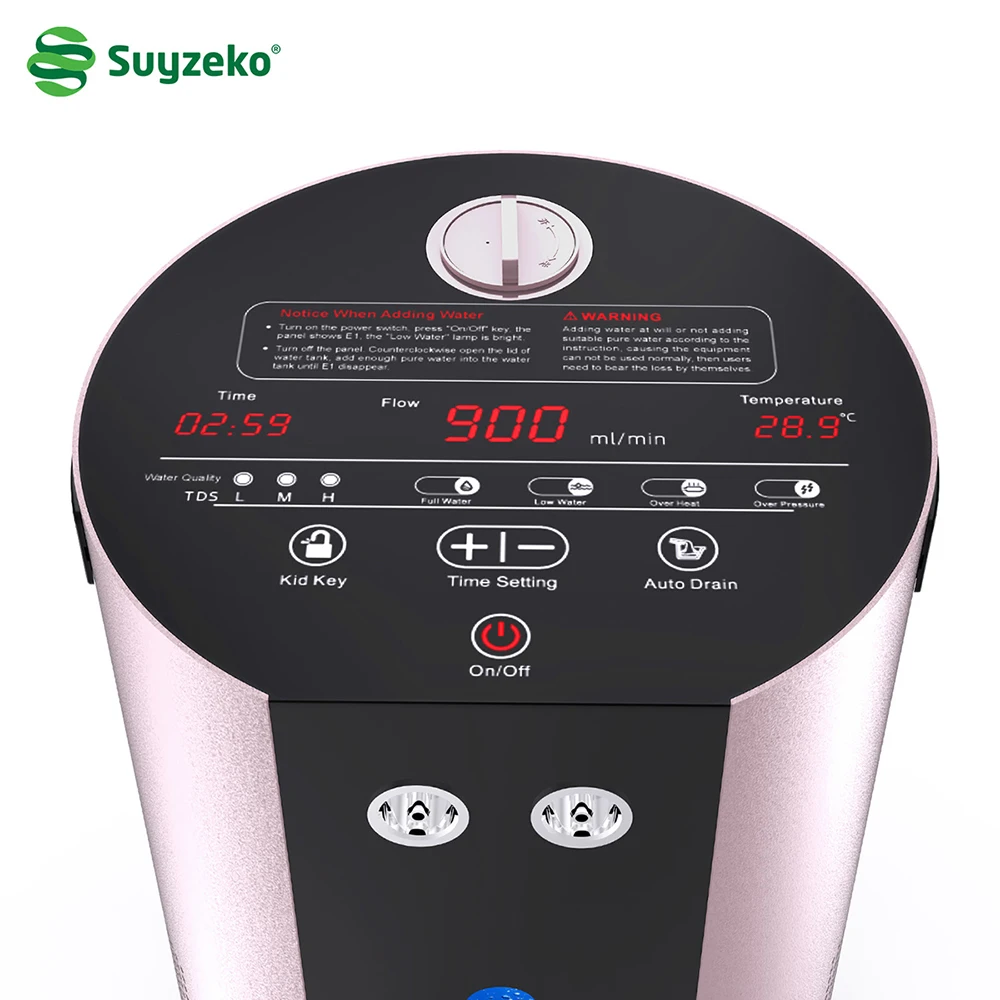 

Portable 900ML High Purity Hydrogen Machine Hydrogen-Oxygen Generator Eco-friendly Wellness Product Home Use