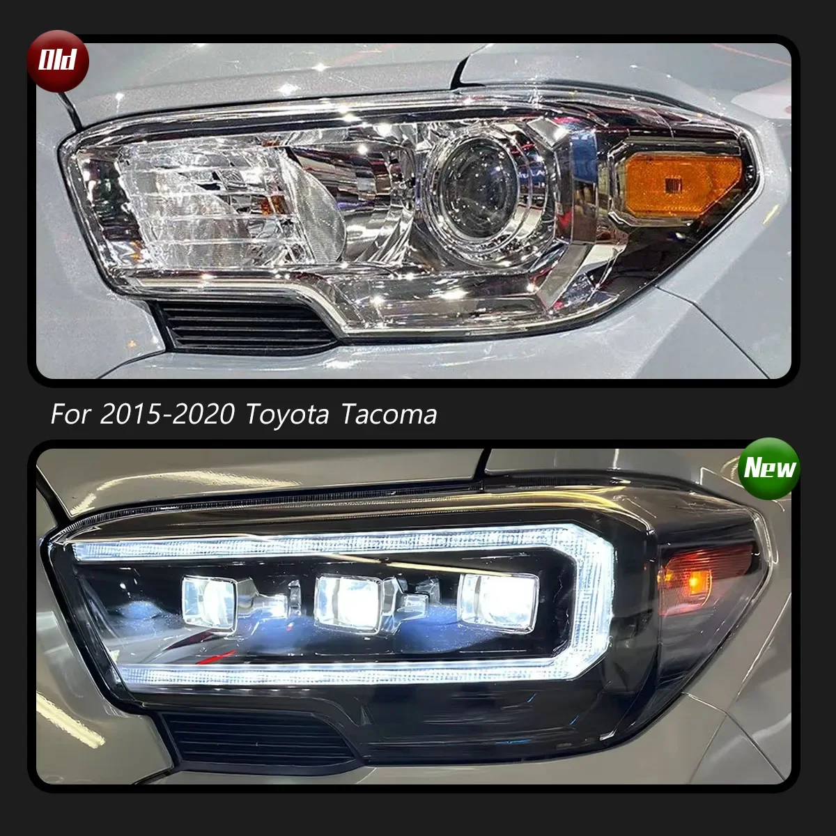 

TYPY Car Lights For Toyota Tacoma Headlight 2015-2020 LED Projetor head Lamp Daytime Running Light Automotive Accessories