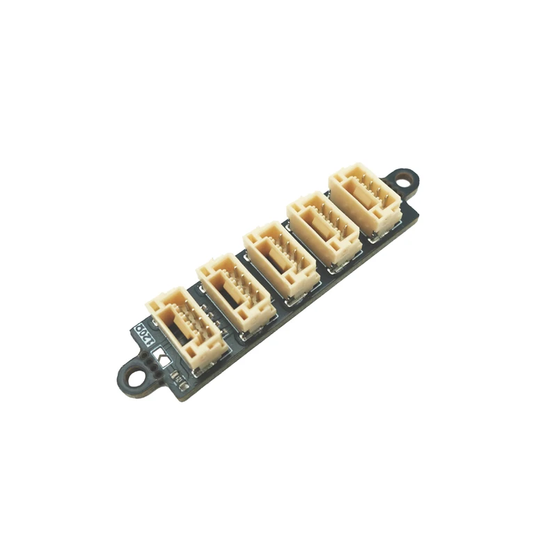 1PCS CAN Bus Splitter Board 5-Port GH1.25MM 4Pin 35x10mm DroneCAN Hub Extension Plate Module for Flight Controller/RC FPV Drone