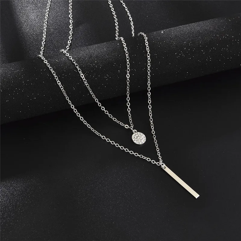 

Vintage Necklace on Neck Chain Women's Jewelry Layered Accessories for Girls Clothing Aesthetic Gifts Fashion Pendant