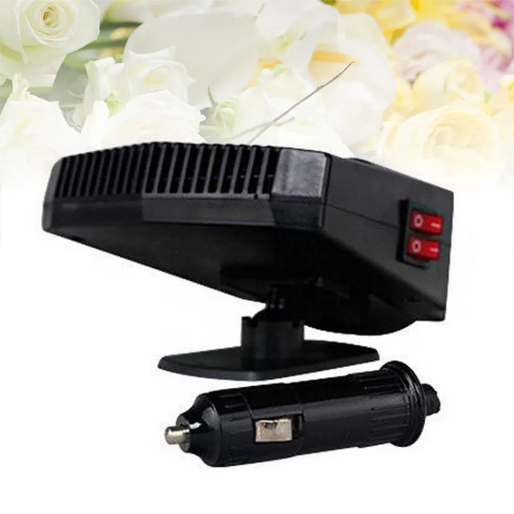 

Портативный автомобильный обогреватель 12В 200Вт, бесшумный, с быстрым нагревом, вентилятор-размораживатель, электрический обогреватель лобового стекла, автомобильный тепловентилятор