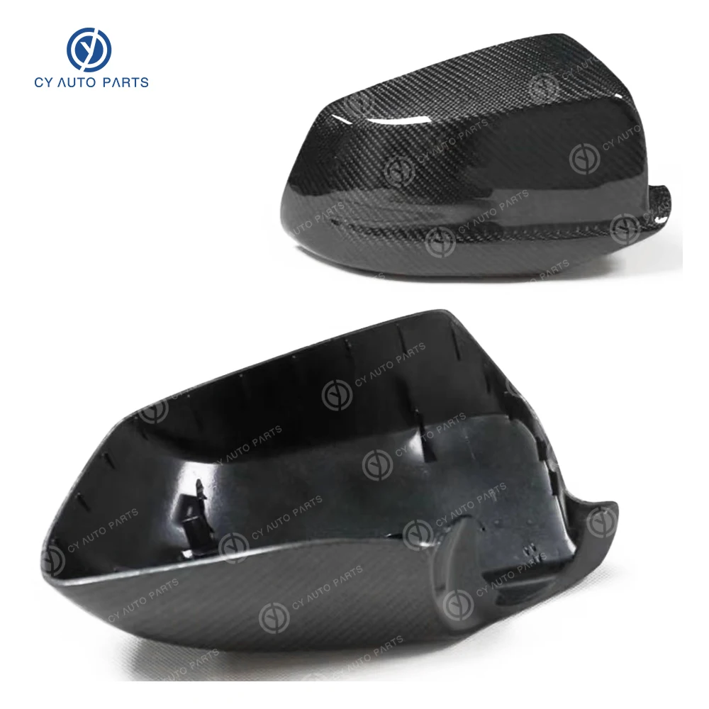 Carbon Fiber Rearview Mirror Cover Side Wing Protection Frame for BMW 5 Series F10 2011-2013 Rear View Mirror Trim Shell