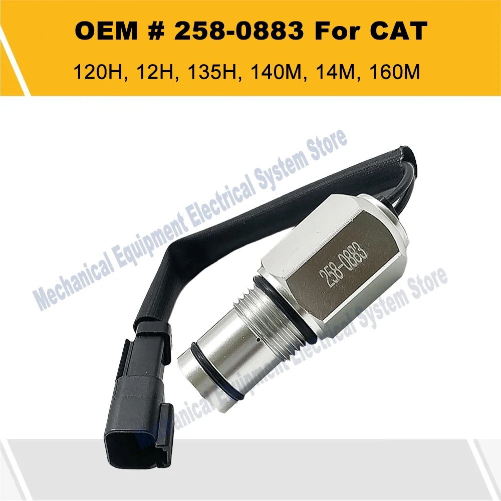 258-0883 Differential Pressure Switch Sensor for Caterpillar CAT Engine C27 C32 C7.1 Excavator 325D 336D2 LXE 336D 324D 336D2