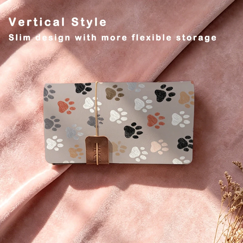 Cute Dog Photo Album 80 Pockets 3 Inch Polaroid Picture Storage Book Pet Family Travel Wedding Baby Memory Keepsake Holiday Gift