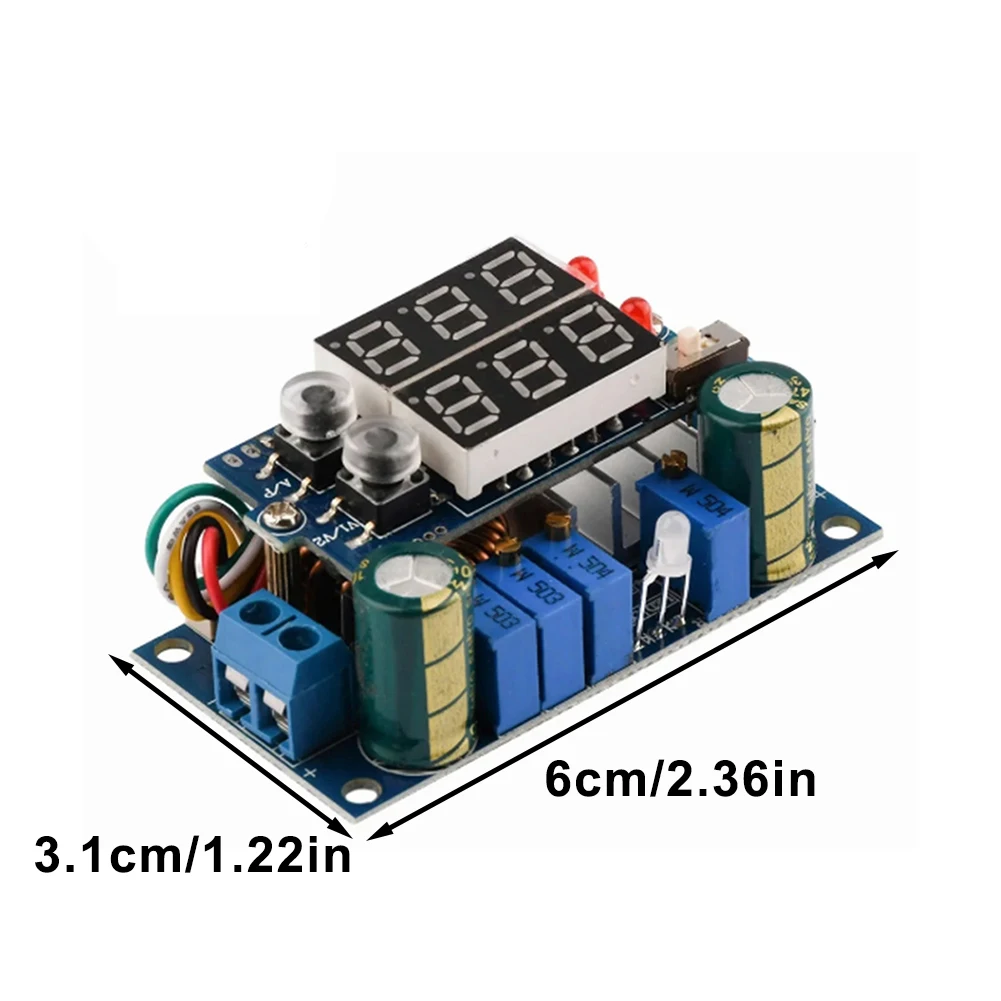 5A Step-down Constant Voltage And Constant Current MPPT Solar Panel Controller DC 6-36V Dual Channel LED Display Conditioner