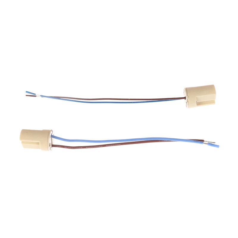 6 قطعة/الوحدة G9 قاعدة مصابيح السيراميك موصل قاعدة المقبس مع خط 15 سنتيمتر للضوء لمبة الهالوجين LED #5