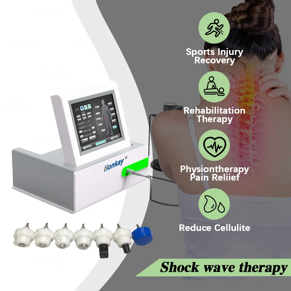 Machine de thérapie Ed Shockwave avec écran tactile, ondes de choc, graisse du ventre, oto Treatment Instituts, 8 pouces