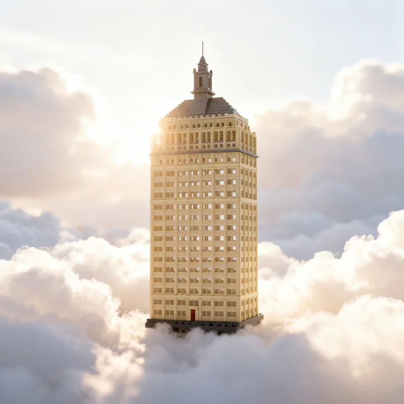 

6870pcs MOC Kodak Tower Architecture Model Building Blocks DIY Gift Creative Collectible Display Decor Premium Adult Kids Desk
