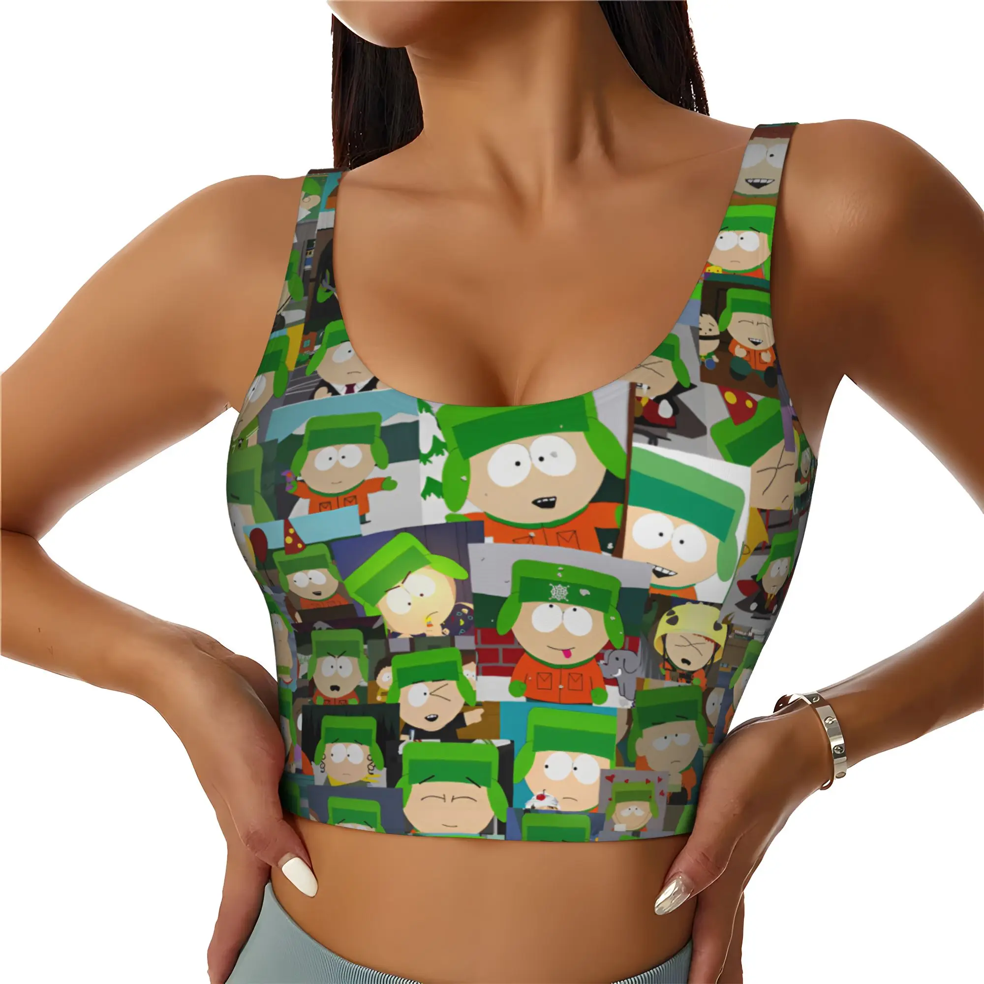sutia-esportivo-personalizado-e-ericed-anime-para-mulheres-top-de-yoga-de-alto-impacto-kennyed-kyled-staned