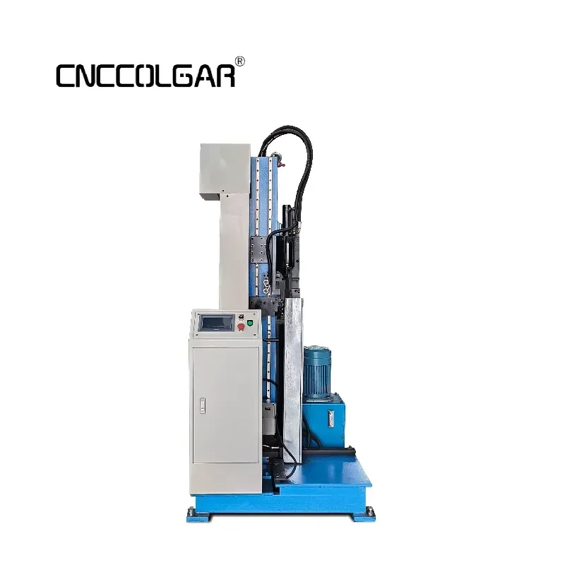 Vertical Hydraulic Seam Closing Machine for Air Duct Equipment Lock Seamer