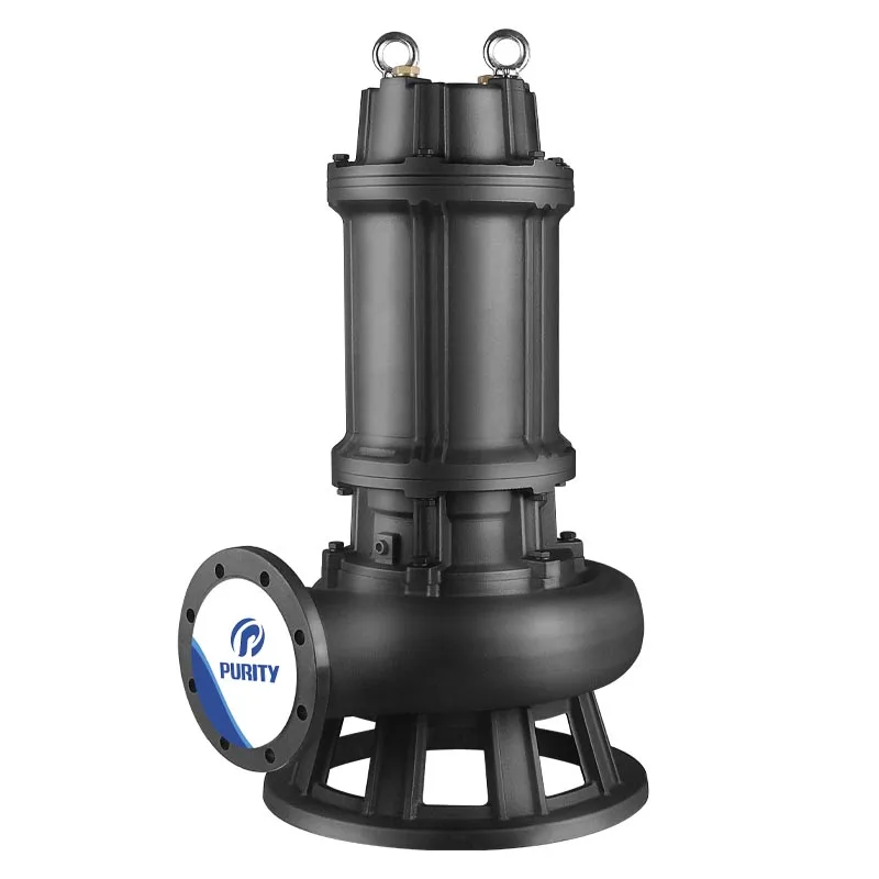 

380v Electric 250m3/h Large Flow Submersible Sewage Water Pumps with Cutter