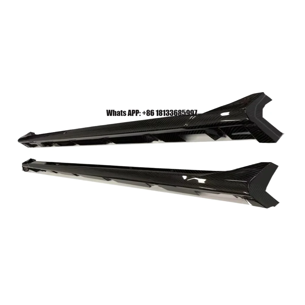 

Premium Material GLC63S Carbon Fiber Side Skirt for Mercedes Car Bumper