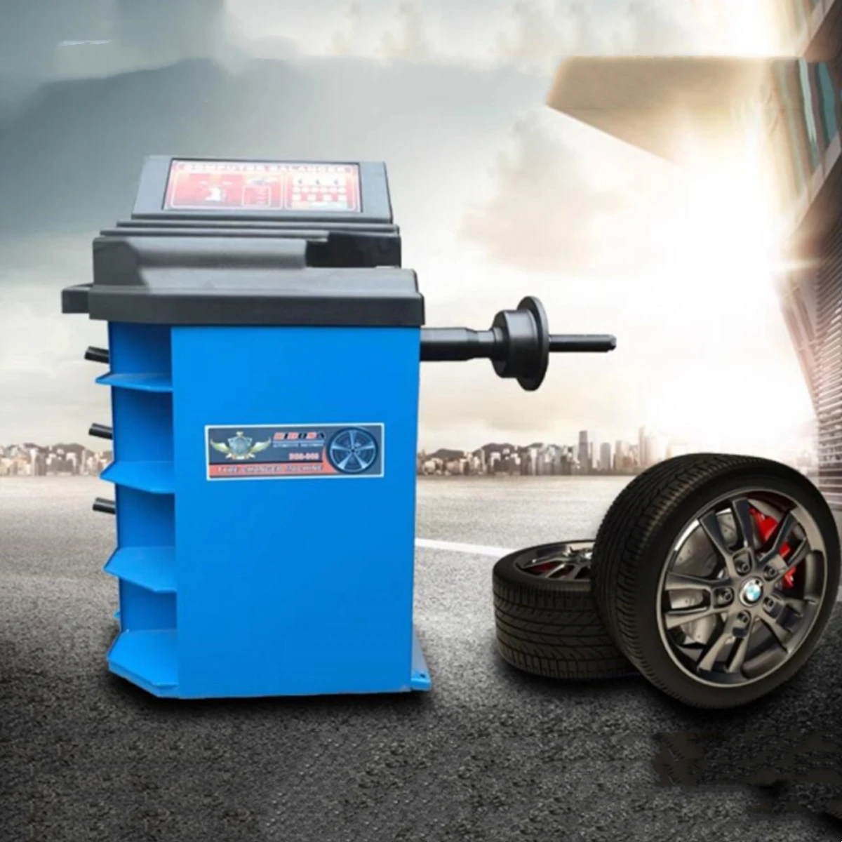 Small and Medium-sized Car Tire Balancing Instrument Dynamic Balancing Machine Car Miniature