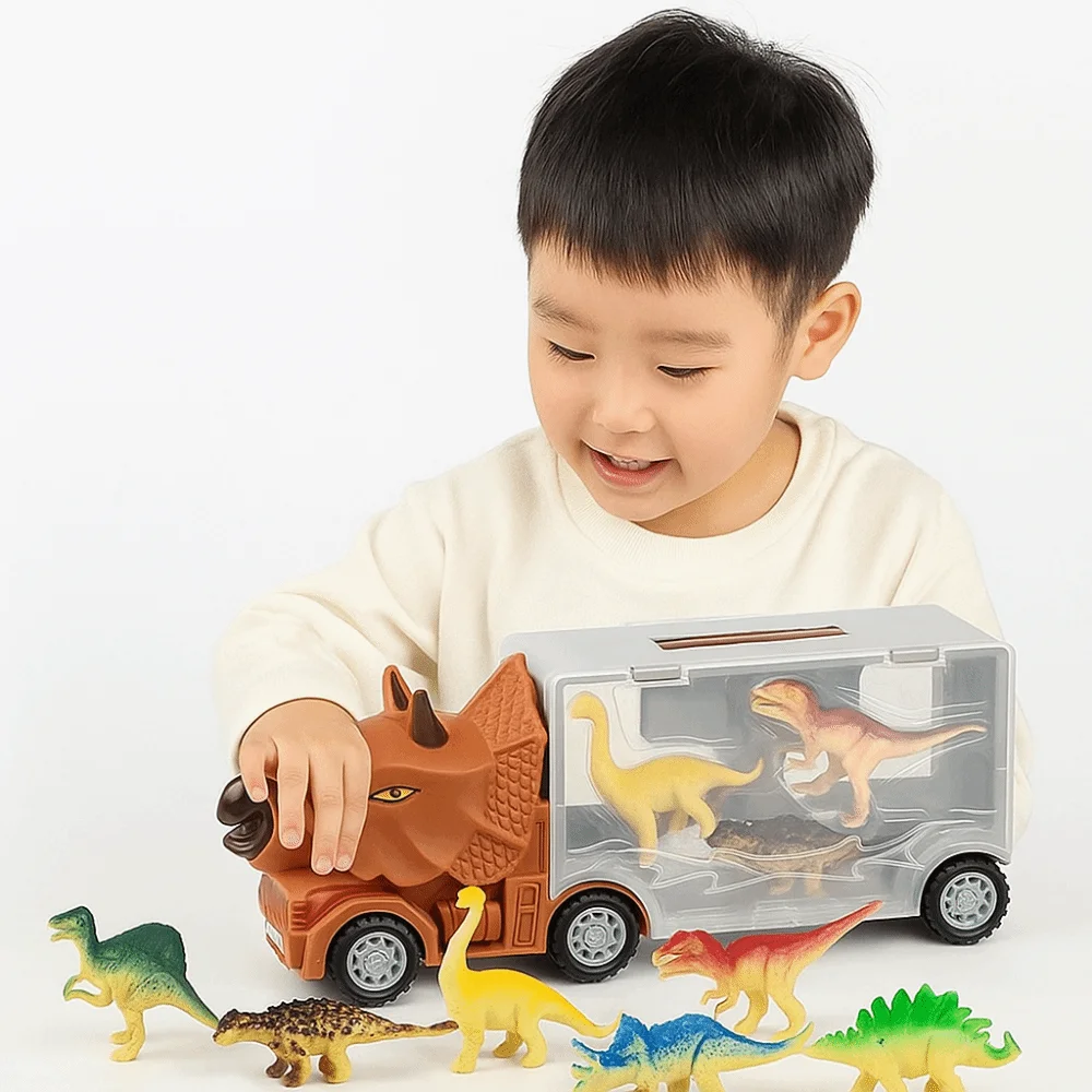 

Funny Engineering Car Toy Police Car Mobile Vehicle Construction Toys Truck Model Simulation Red/Blue Children's Car Toy Party