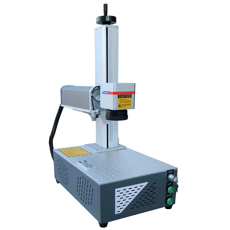 CE High Quality Portable Mini Desktop All-in-One 20Watt 30Watt 50Watt Fiber Marking Machine for Metal