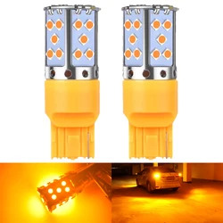 2PCS S25 1156 BA15S P21W Canbus BAU15S PY21W T20 7440 W21W WY21W LED Bulbs 3030 Error Free Canbus for Turn Signal Lights Lamp