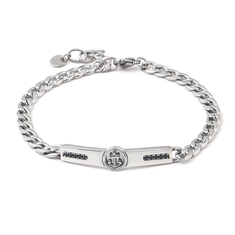 Elio 316L Stainless Steel Charm Anchor Bracelet For Men High Quality Men's Party Favors