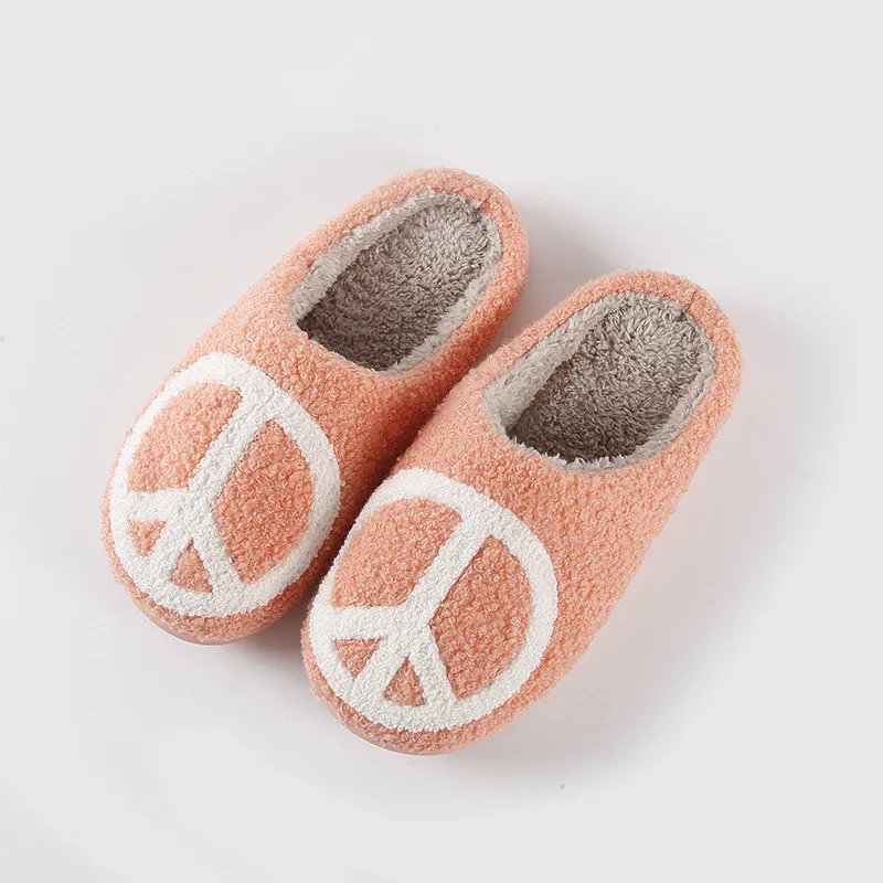 Winter Footwear Women Indoor Home Non Slip Versatile House Shoe Warm Plush Cotton Slippers Couple Bedroom Non-Slip Floor Slipper