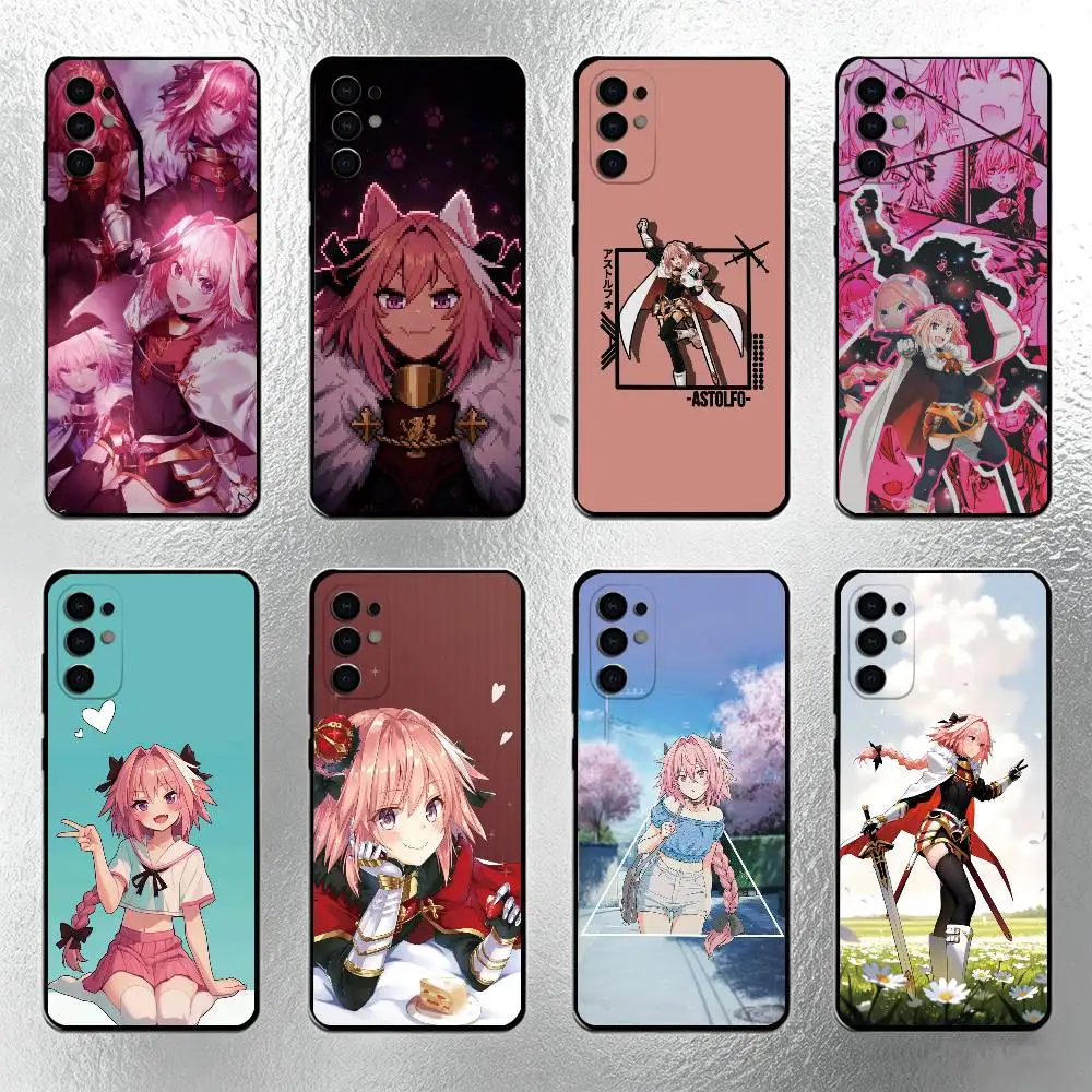 Чехол для телефона F-Fate Apocrypha Astolfo для Samsung S25, S24, S21, S22, S23, S30, Ultra, S20, Plus, Fe, Lite, Note, 10, черный