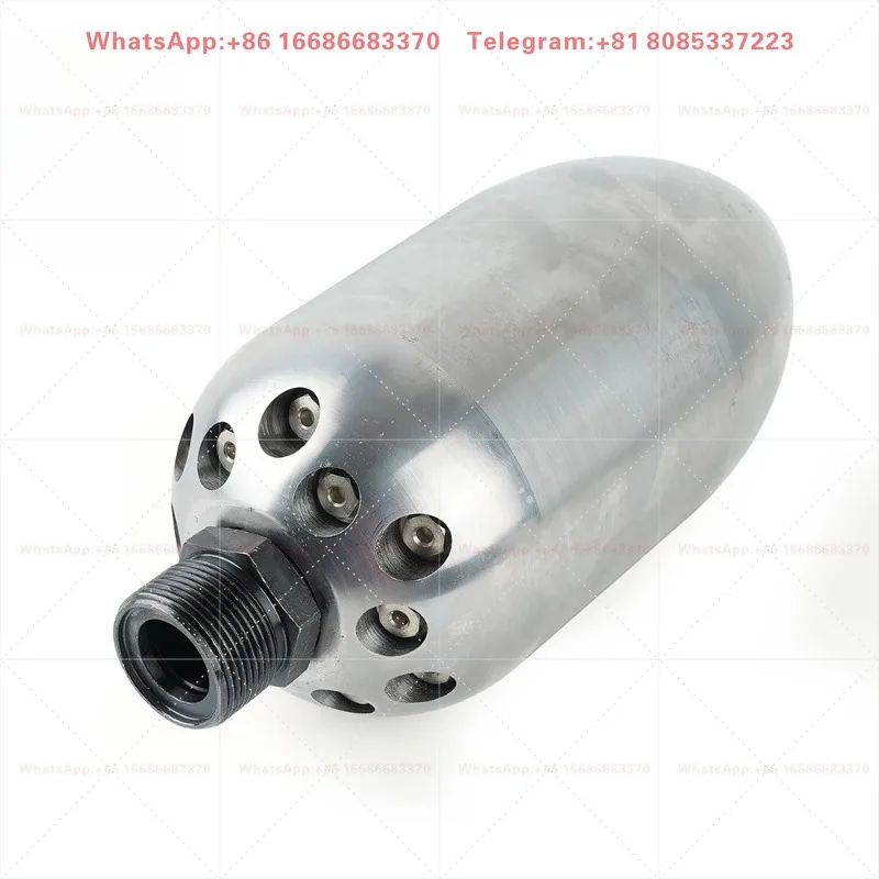 Multi-Directional High Pressure Water Mouse Nozzle Pipeline Dredging Sewer Drainage And Mine Flushing Cleaning Accessory