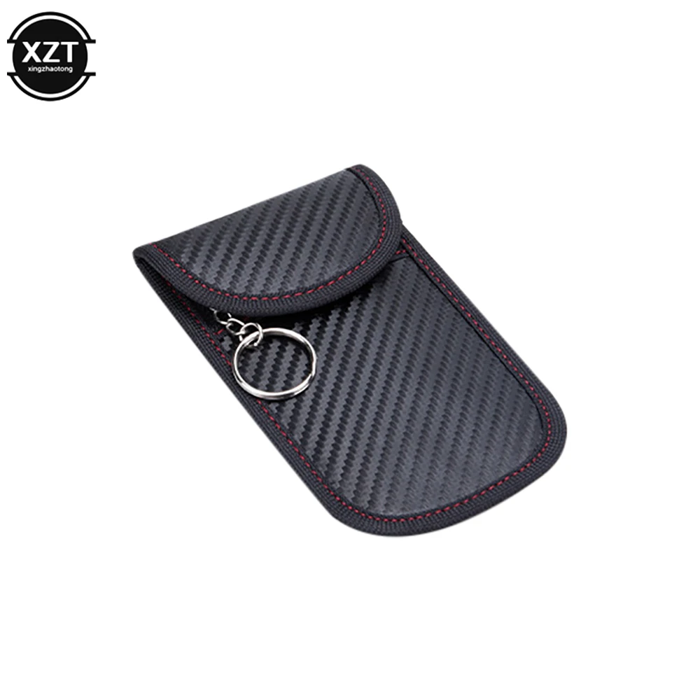 New For Faraday Car Key RFID Electromagnetic Shielding Bag Credit Card FOB Signal Blocker Case Keyless Entry Car Anti Theft Bags